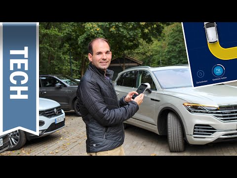 Ferngesteuertes Parken von VW im Test: Park Assist Plus mit Fernbedienung / Smartphone im Detail