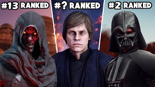 Battlefront 2 - Ranking ALL 22 HEROES & VILLAINS from WORST to BEST (FINAL RANK)