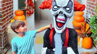 Halloween adventures on a sheep farm by Globiki