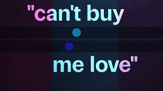 Michael Bublé - Can't Buy Me Love (Official Lyric Video)