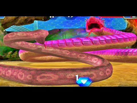 The Giant Vs The Boss - Gigantophis Vs Ouroboros 66 || Jurassic World The Game [Full HD]