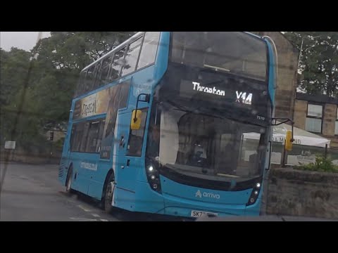 Bus Journey | Arriva Northumbria ADL Enviro 400MMC On the X18 to Newcastle.