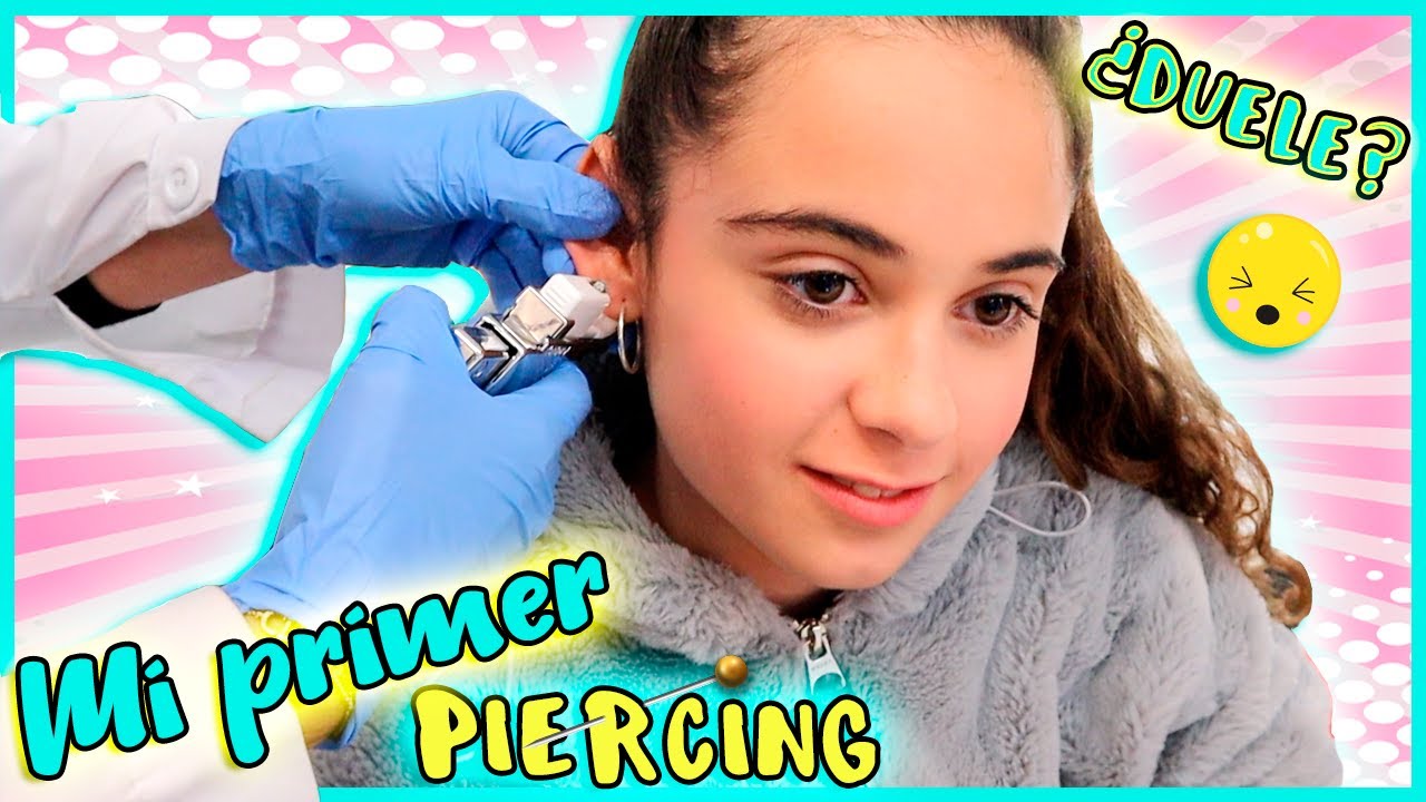 Me HAGO MI PRIMER PIERCING!!! No ES BROMA!!! Me PONGO el SEGUNDO PENDIENTE!!! ¿Me DOLERÁ