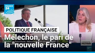 Jean-Luc Mélenchon en meeting à Saint-Denis : le pari de la "nouvelle France" • FRANCE 24