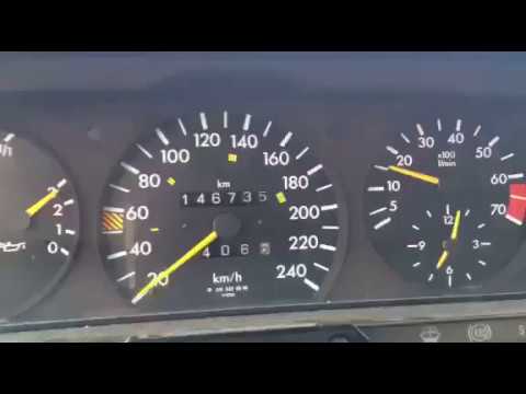 Mercedes Benz W201 190E 2.6L Manual Acceleration