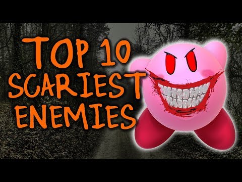 Top 10 SCARIEST Kirby Enemies! Video