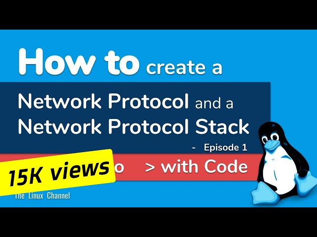 339 How to create or architect a Network Protocol and a Network Protocol Stack - Live Demo