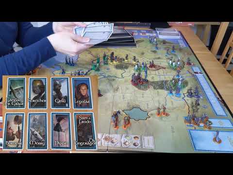 Der Ringkrieg - Spielaufbau