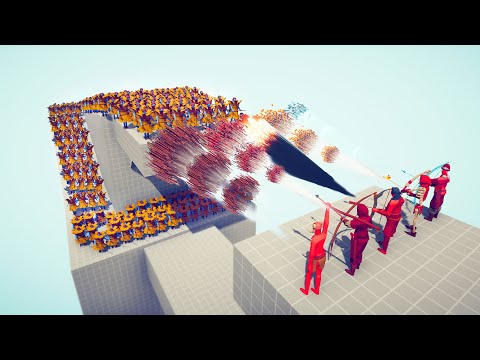 GODS ARMY vs 100x UNITS - Totally Accurate Battle Simulator TABS