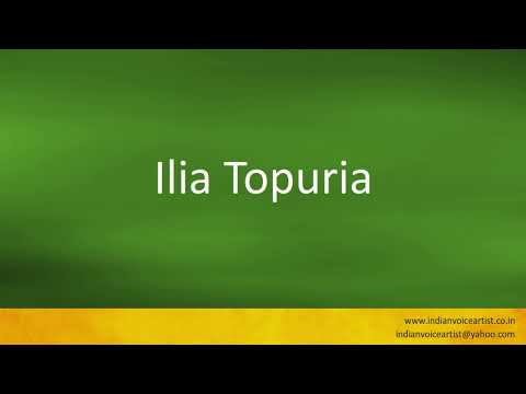 How to pronounce "Ilia Topuria".