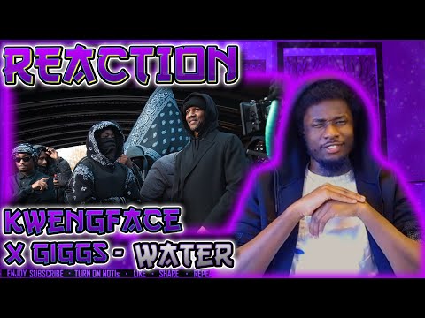 OLD SKOOL 🤝🏿 NEW SKOOL | Kwengface x Giggs - Water (Official Music Video) [REACTION]