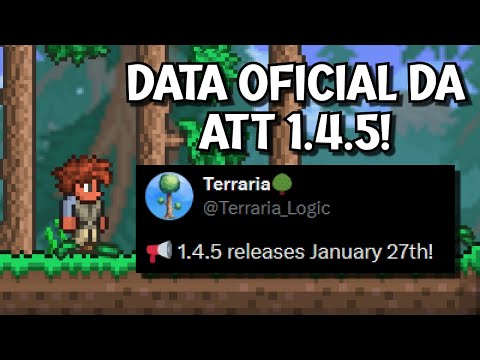TEMOS A DATA OFICIAL DA ATUALIZAÇÃO 1.4.5 DO TERRARIA