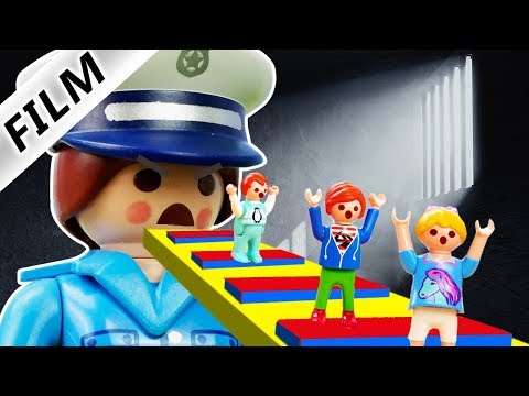 ENTKOMME AUS GEFÄNGNIS! REAL LIFE ROBLOX Obby! Familie Vogel | Playmobil Film Deutsch