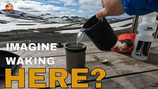 Imagine Waking Up HERE?? // Hiking The Laugavegur Trail in Iceland // DAY 2