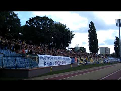 Fragment Doping Elanowcy na Derby (12.09.2021, Elana Toruń - Zawisza Bydgoszcz)