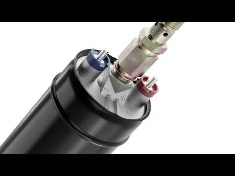 EVIL ENERGY External Inline Fuel Pump Electric 300LPH High Flow 12V Universal