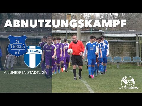 Spannende Aufholjagd | SV Leipzig Thekla U19 - FC Blau-Weiß Leipzig U19 (U19-Stadtliga)