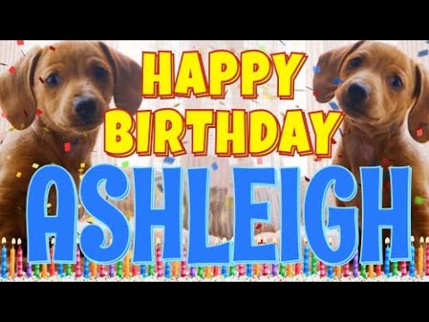 Happy Birthday Ashleigh! ( Funny Talking Dogs ) What Is Free On My Birthday