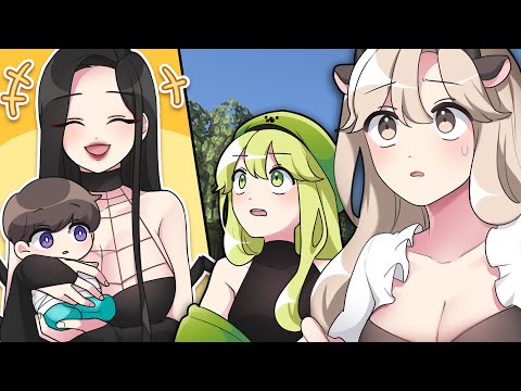 The Spider Who Kidnapped Baby Steve | Minecraft anime
