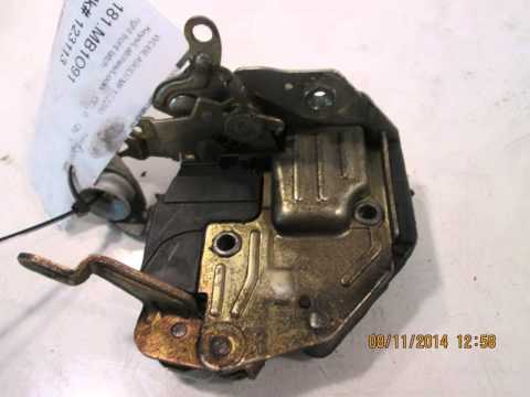 1991 Mercedes 300TE right front latch - mbiparts.com Used OEM Mercedes Parts - Dismantlers & ... OEM