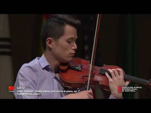 Lun Li | CMIM Violon/Violin 2019 | Demi-finale/Semifinal