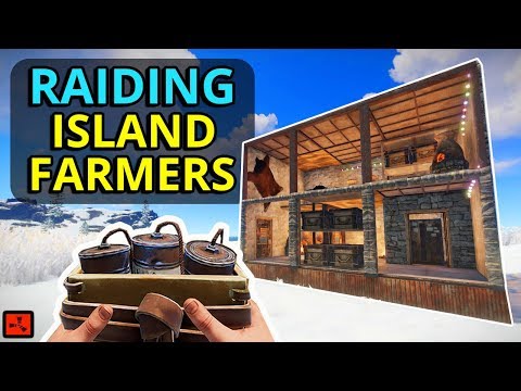 RUST SOLO: RAIDING Some RICH Island FARMERS For PROFIT! (Finale)