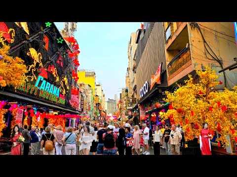 Vietnam Tet Festival 2026 Ho Chi MinhCity Street Scenes LIVE