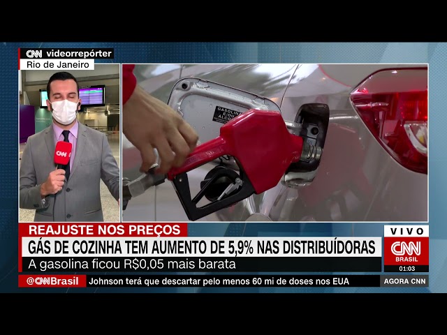 Petrobras anuncia aumento de 5,9% do gás de cozinha nas distribuidoras