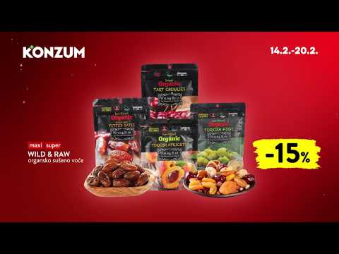 Konzum katalog Wild and raw sušeno voće 14.2.-20.2.