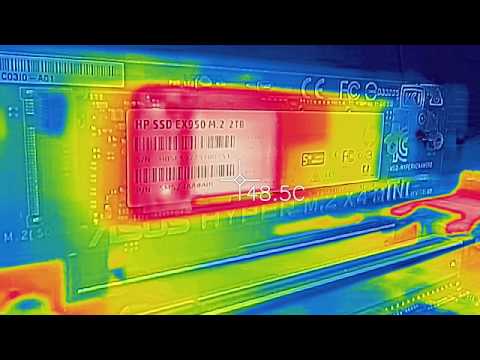 Temperaturas en Reposo y Carga del SSD HP EX950 M.2 NVMe PCIe Gen3 x4 2TB
