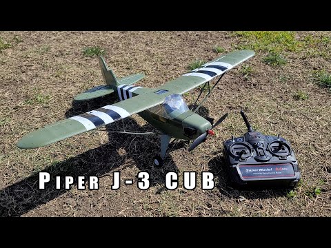 Piper J-3 Cub RC Airplane Review ✈️