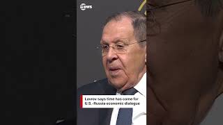 RUSSIA-U.S. THAW? Lavrov Says Moment Right for Economic Dialogue With Washington | DWS News | AC1I