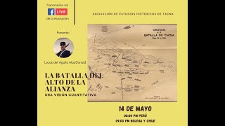 La Batalla del Alto de la alianza: una visión cuantitativa. Presentación a cargo de Lucas del Aguila