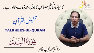 Surah Al-Balad | (Chapter 90) |Talkhees-ul- Quran by Dr Muhammad Najeeb Khan