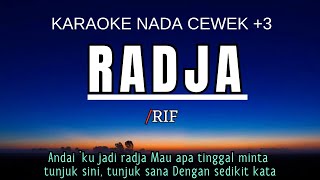 Download lagu RIF - RADJA (Karaoke Female Key Nada Wanita 3 B) mp3 Download lagu RIF - RADJA (Karaoke Female Key Nada Wanita 3 B) mp3