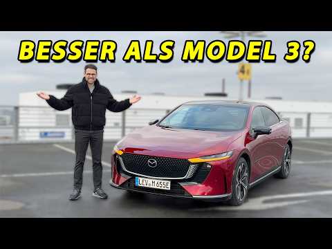 Mazda 6e Fahrbericht mit Autobahn Reichweite und Lade-Test! Gute Alternative zu VW ID7 und Model 3?