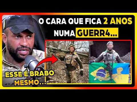 ESSE É O BRASILEIRO QUE ESTÁ HÁ MAIS TEMPO NA UCRÂNIA...