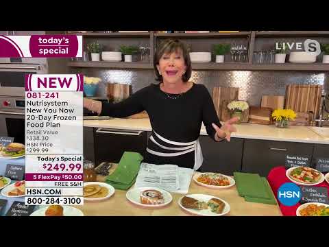 Nutrisystem New You Now 20Day Frozen Food Plan