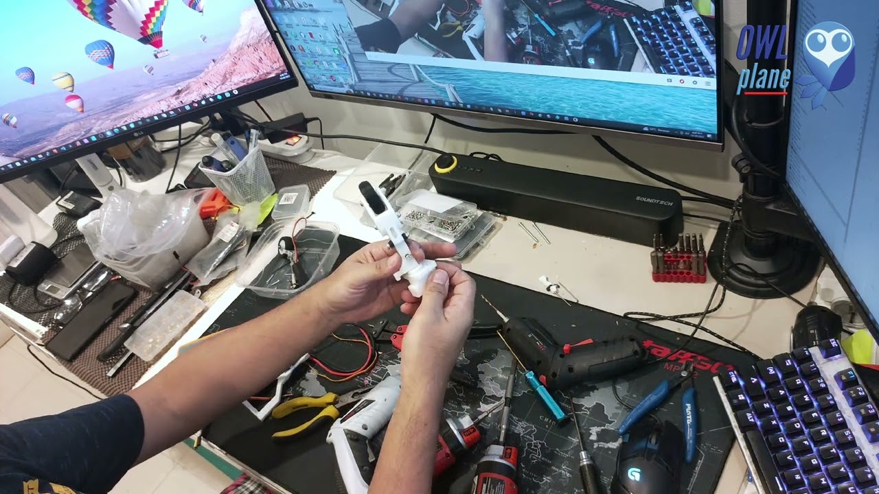 OWL BAE Hawk T1 70mm EDF v2 - Nose 3DP LG Disassembly and Assembly