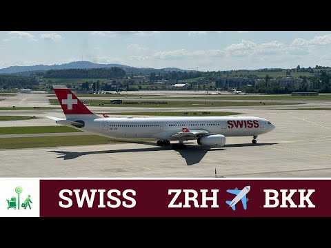 ✈️ With SWISS BUSINESS CLASS to BANGKOK!