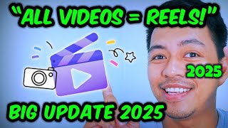 🚨 FACEBOOK REELS BIG UPDATE 2025 | ALL VIDEOS ARE NOW REELS 🎥🔥 #facebook #reels #update #today #new