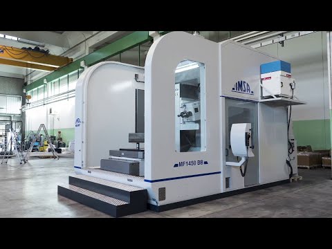 IMSA gundrill and milling machine MF1450BB for molds and blocks up to 12 tons