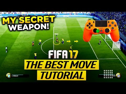 FIFA 17 MY SECRET WEAPON in FUT CHAMPIONS - ADVANCED SCOOP TURN TUTORIAL - BEST SKILL MOVE