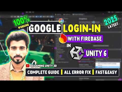 Google Sign In with Firebase in Unity 6 Complete Setup 2025