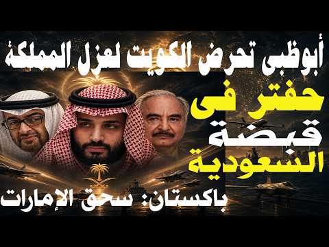 إفلاس بن زايد وتحريض للكويت لعزل السعودية العظمى! وباكستان تهدد بسحق أبوظبي وحفتر في قبضة المملكة