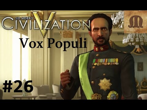 Let's Play Civilization 5 Vox Populi - Ethiopia ep.26 (deity, epic)