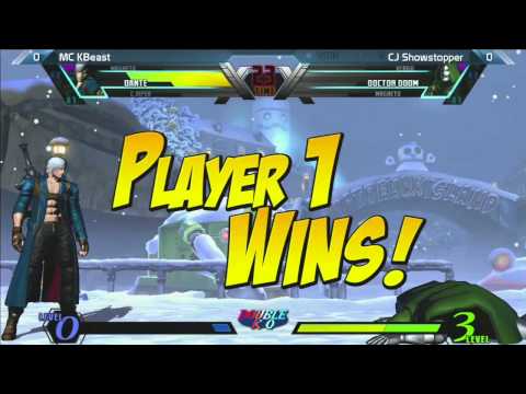 UMVC3: MC KBeast vs CJ Showstopper - Double KO