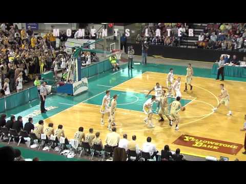 Josh Huestis Dunk and Block from 2010 State Championship Game