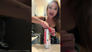 Provando Energético da Starbucks