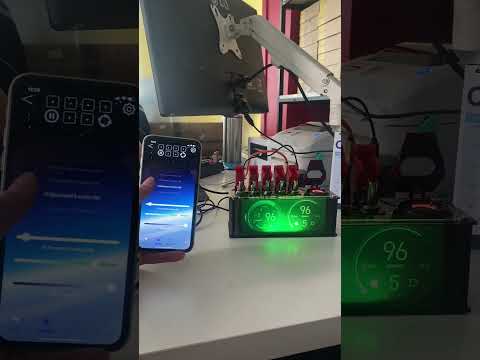 Trạm Hub Tích Hợp Đèn LED RGB - Kết Nối Bluetooth, Đa Cổng USB Độc Đáo